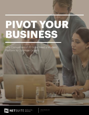 Pivot your Business