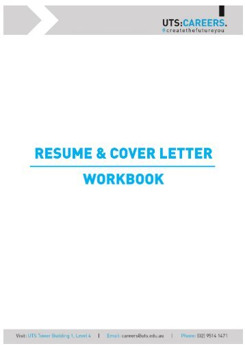 Resume_Cover Letter Workbook