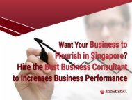 Top Reasons to Hire a Business Consultant in Singapore