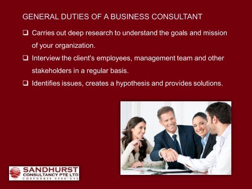 Top Reasons to Hire a Business Consultant in Singapore
