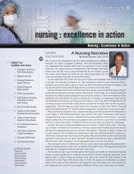 Nursing Excellence Award-winning Stars - St. Joseph Hospital of ...