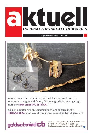 Aktuell Obwalden 38-2016
