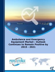 Ambulance and Emergency Equipment Market