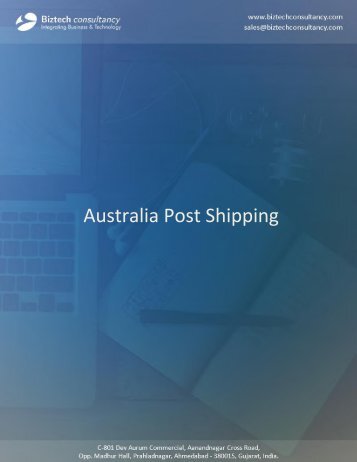 Magento Australia Post Shipping Extension, Send Parcels from Store