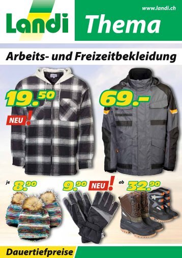 Arbeits- und Freizeitbekleidung 2016