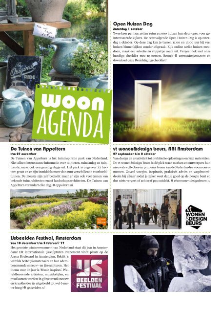 WonenDoeJeZo Zuid-Nederland, uitgave oktober 016