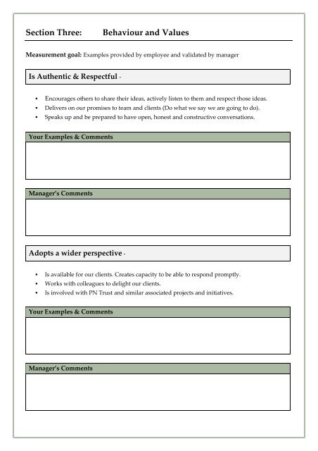 Paradigm Norton - 2016 Appraisal Form Booklet - Final RC Amendments