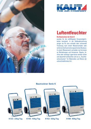 Luftentfeuchter - Alfred Kaut GmbH + Co.
