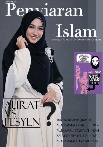 e-majalah- Aurat vs fesyen