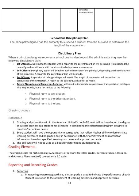 AUS_HS_Handbook2016-17 rev 19 9 16 (3) (2)