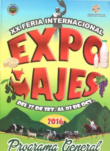 Programa EXPOMAJES 2016
