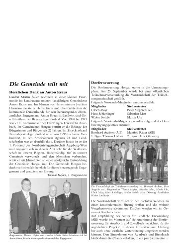 10 / 2012 - der Gemeinde Horgau