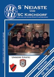 S'Neiaste vom SCK 02-16/17