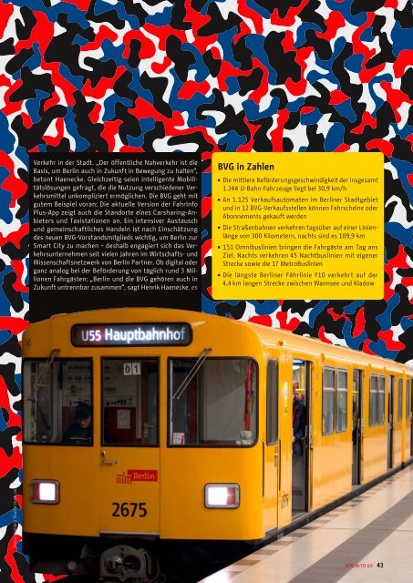 Berlin to go, Ausgabe 3.2016