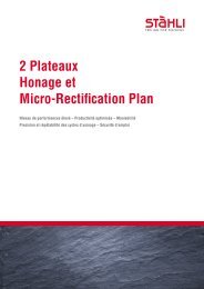 2 Plateaux Honage et Micro-Rectification Plan