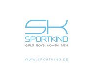 Sportkind Katalog 2016 - Jetzt ergänzt um einige neue Modelle - www.sportkind.de