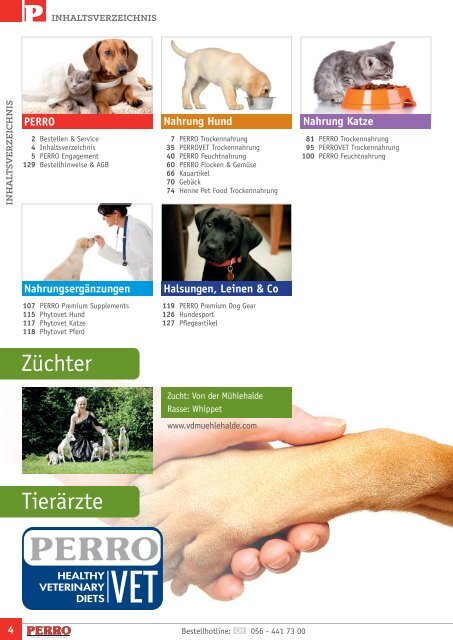 PERRO Schweiz Vertriebs GmbH Katalog