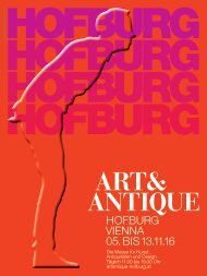ART&ANTIQUE Hofburg Vienna 2016
