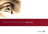 technische Daten und Preise 2012/2013 - Tabbert