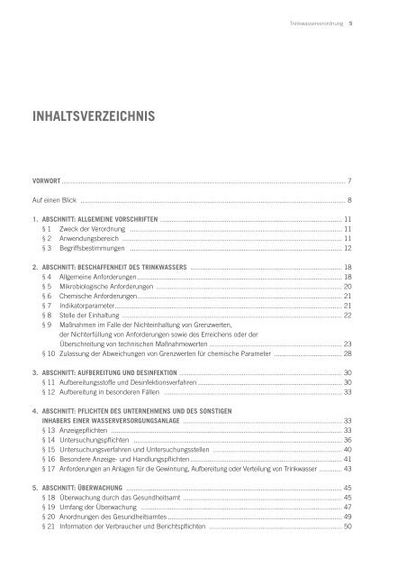 TRINKWASSERVERORDNUNG 2011 - Fachverband SHK NRW