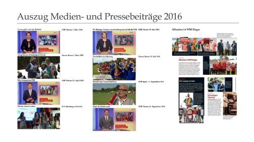 Vereinspräsentation Vorschau 2017