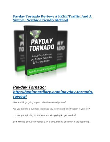 Payday Tornado review- Payday Tornado (MEGA) $21,400 bonus