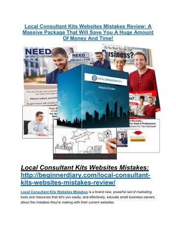 Local Consultant Kits Websites Mistakes Review and (Free) GIANT $14,600 BONUS