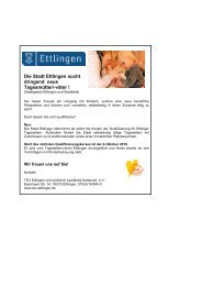 Tageseltern gesucht Stadt Ettlingen