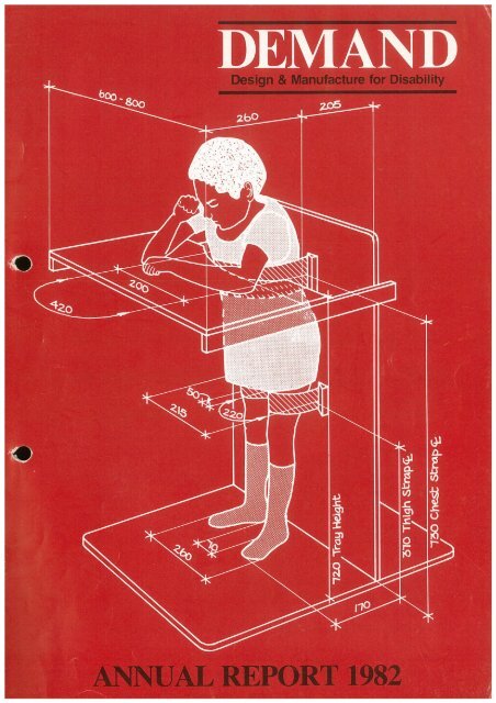 DEMAND Design & Manufacture for Disability 1982 Annual Review