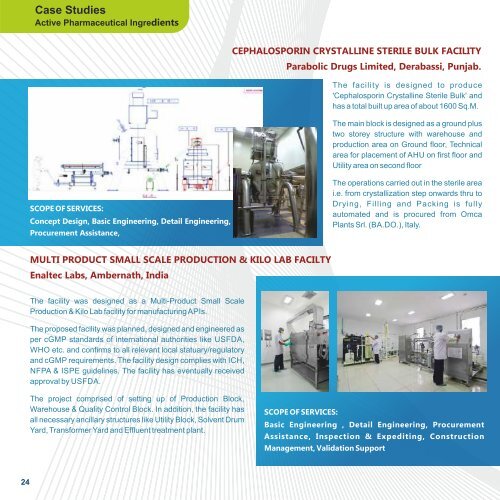 SPECTRUM PHARMATECH CONSULTANTS - NEW COMPANY PROFILE