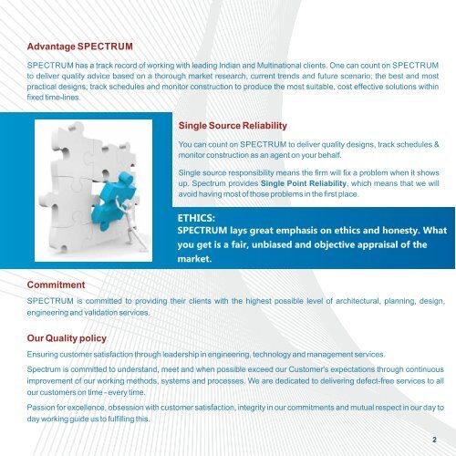 SPECTRUM PHARMATECH CONSULTANTS - NEW COMPANY PROFILE