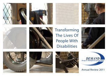 DEMAND Design & Manufacture for Disability 2011 Annual Review