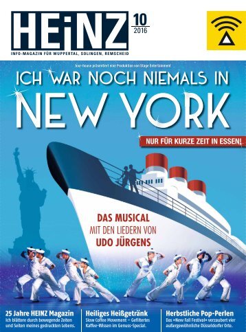 HEINZ Magazin Wuppertal 10-2016