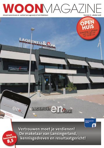 Lagerweij en Fonk Woonmagazine#6, oktober 2016