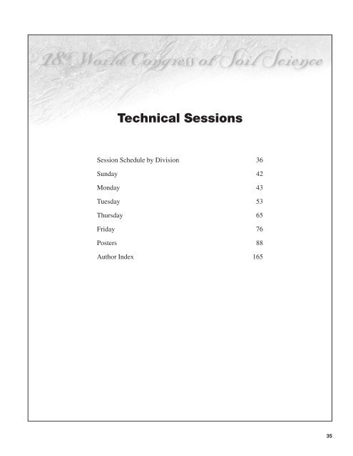 WCSS Program Middle.qxd - International Union of Soil Sciences ...