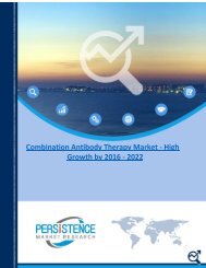 Combination Antibody Therapy Market - High Growth by 2016 - 2022