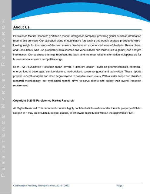 Combination Antibody Therapy Market - High Growth by 2016 - 2022