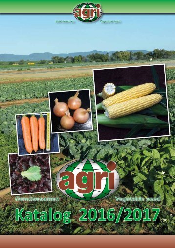 agri-Saaten Katalog 2016/2017