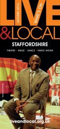 Live & Local Staffordshire AW16 What's On Brochure