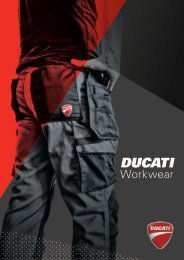 Ducati Workwear - Catalogo 2016