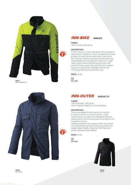 Ducati Workwear - Catalogo 2016