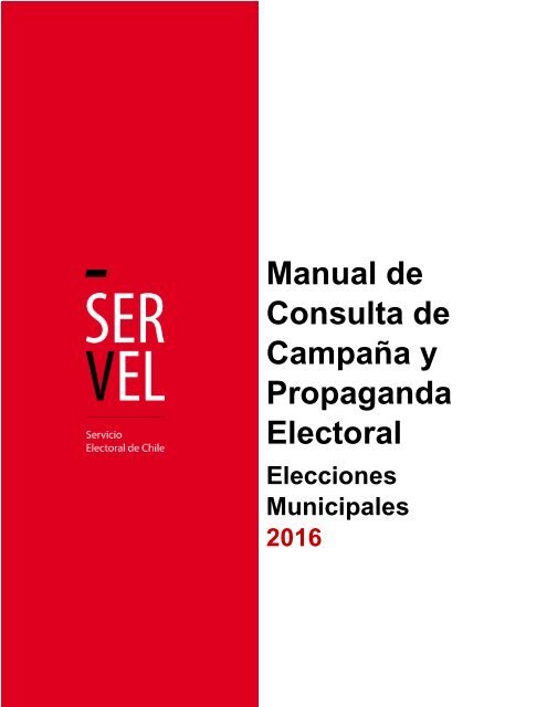 Manual de Consulta de Campaña y Propaganda Electoral