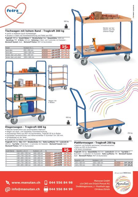 Transportgeräte