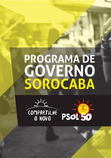 PROGRAMA DE GOVERNO