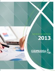 Informe de gestión   2013