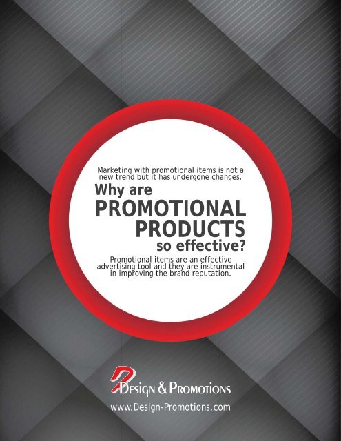 Design & Promotions - Why are promotional products so effective (E-Book)