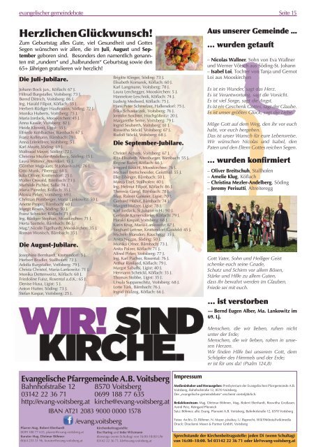 evangelischer gemeindebote 2/2016