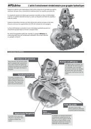 Unité d´entraînement HPXdrive Standard - Kinshofer