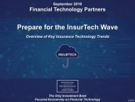 Prepare for the InsurTech Wave