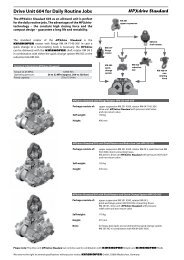 Drive Unit 604 for Daily Routine Jobs HPXdrive Standard - Kinshofer